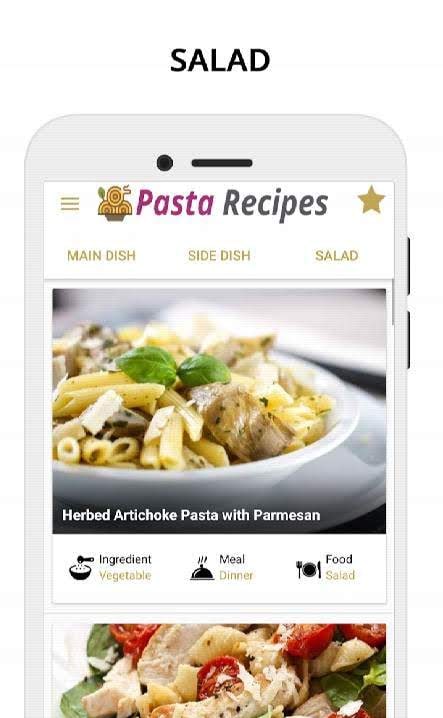 Pasta Recipes - Easy Pasta Salad Recipes App screenshot 2
