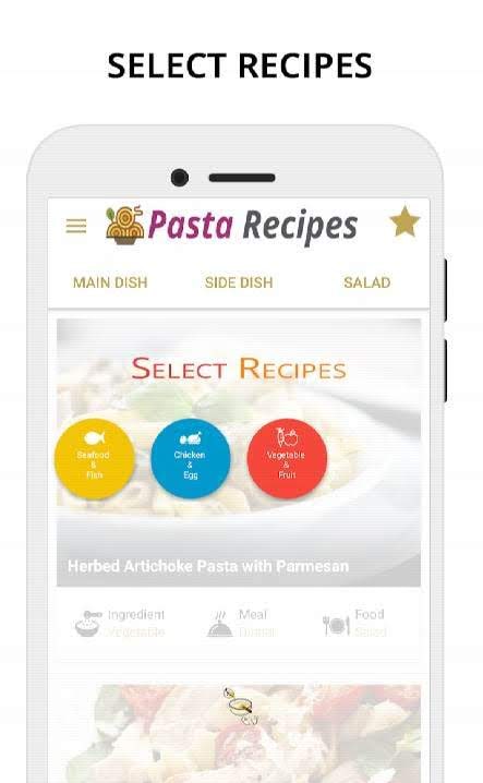 Pasta Recipes - Easy Pasta Salad Recipes App screenshot 4