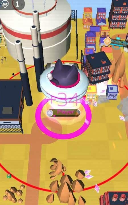 Crazy Spaceship.io: Alien Wars screenshot 3