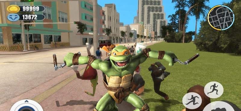 Adventure Turtle Hero Spider Ninja Rope Hero Gameplay Preview 1