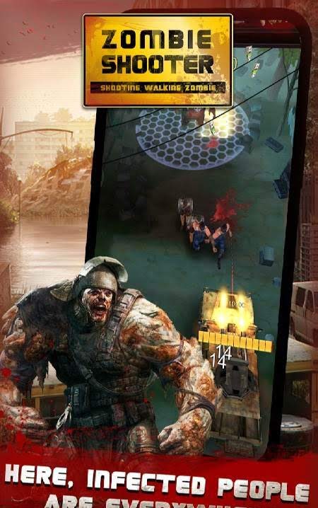 Zombie Shooter: Shooting Walking Zombie screenshot 1