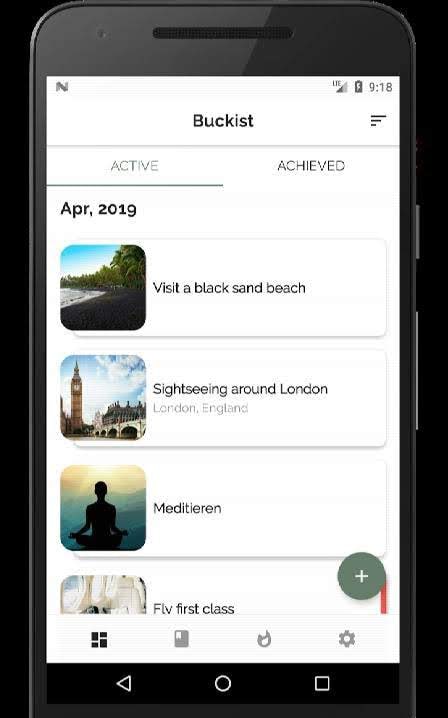 Buckist - Best Bucket List App screenshot 1