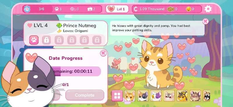Kitty Catsanova gameplay screenshot 1