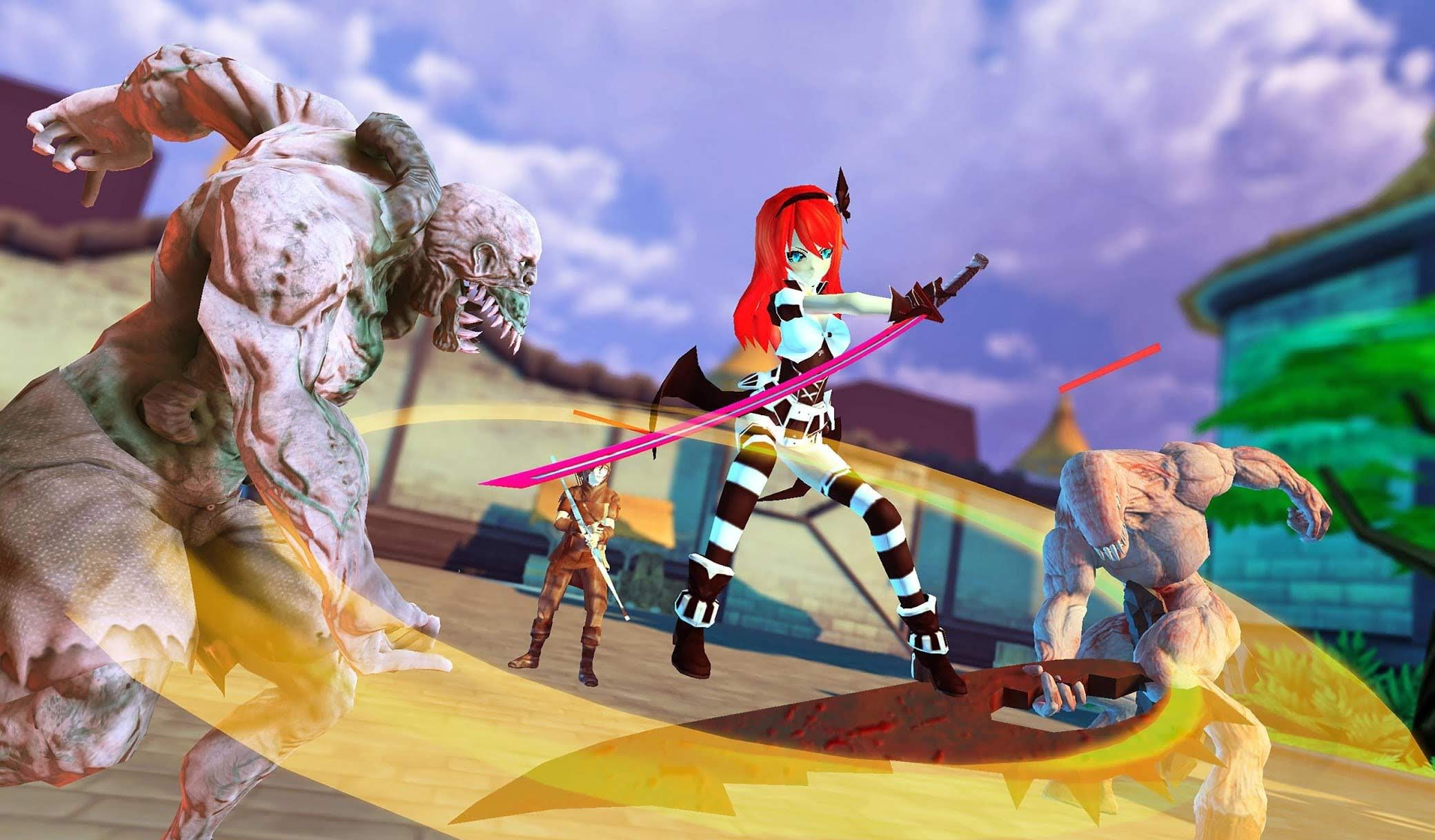 Blades of Fantasy - Sword Fighting Anime Game screenshot 4
