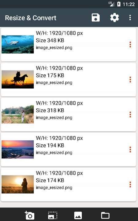 Photo Resizer And Converter screenshot 1