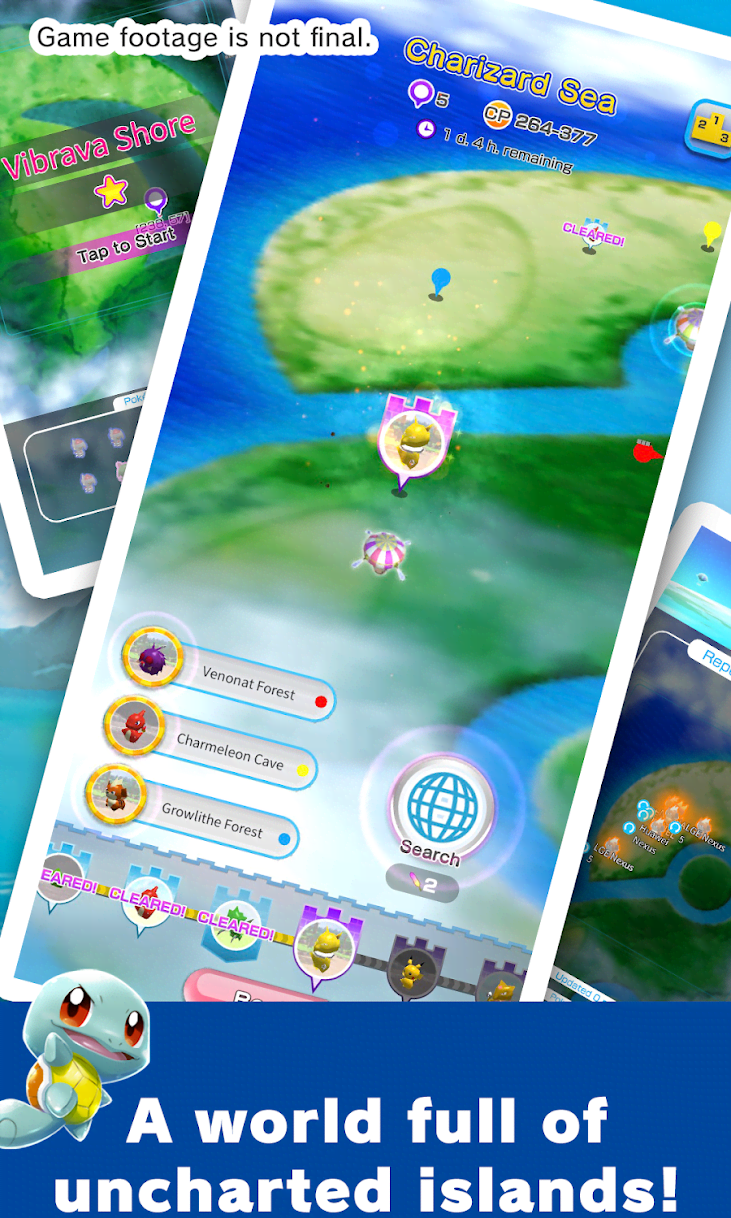 Pokémon Rumble Rush gameplay screenshot 4