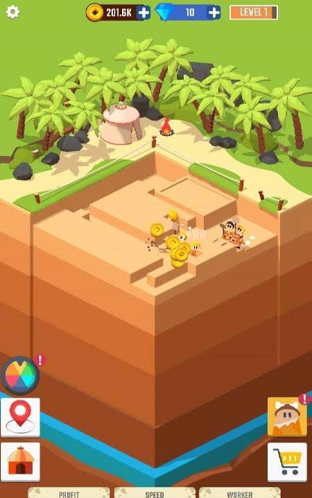 Idle Digger Inc. screenshot 1