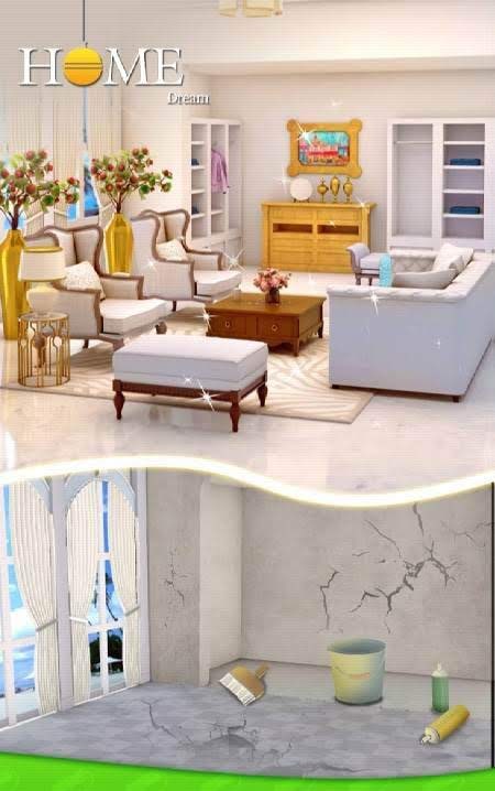 Second screenshot of Home Dream: Word Puzzles & Dream Home Design Games