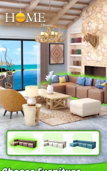 First screenshot of Home Dream: Word Puzzles & Dream Home Design Games