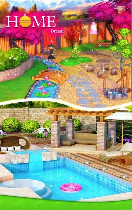 Fourth screenshot of Home Dream: Word Puzzles & Dream Home Design Games