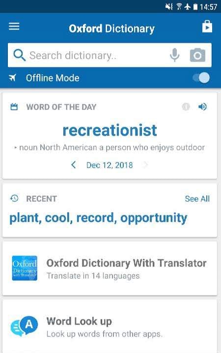 New Oxford American Dictionary Screenshot 3