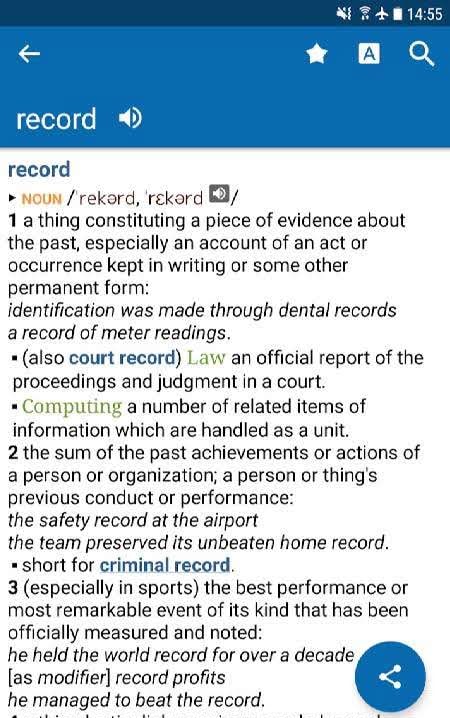 New Oxford American Dictionary Screenshot 1