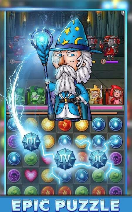 Puzzleland: Match-3 RPG screenshot 2