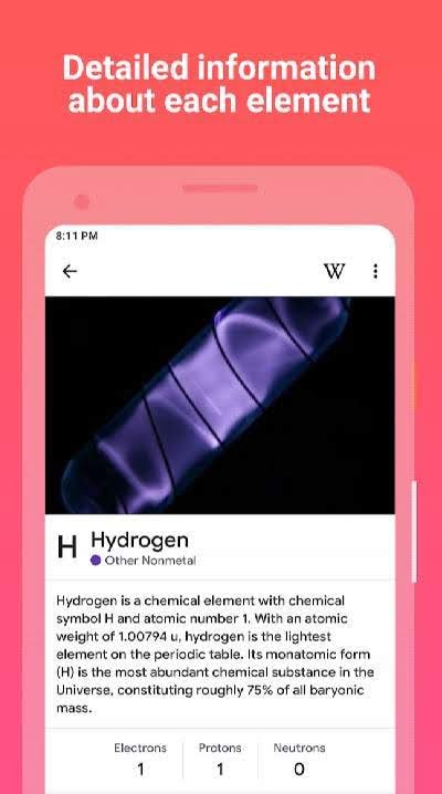Chemical Elements & Properties screenshot 2