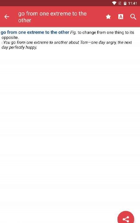 American Idioms Dictionary screenshot 2