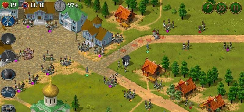 1812. Napoleon Wars TD Tower Defense strategy game gameplay screenshot 2