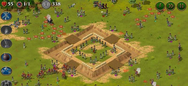 1812. Napoleon Wars TD Tower Defense strategy game gameplay screenshot 3