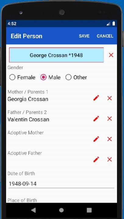 Family Tree Pro screenshot 4