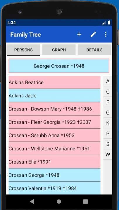 Family Tree Pro screenshot 1
