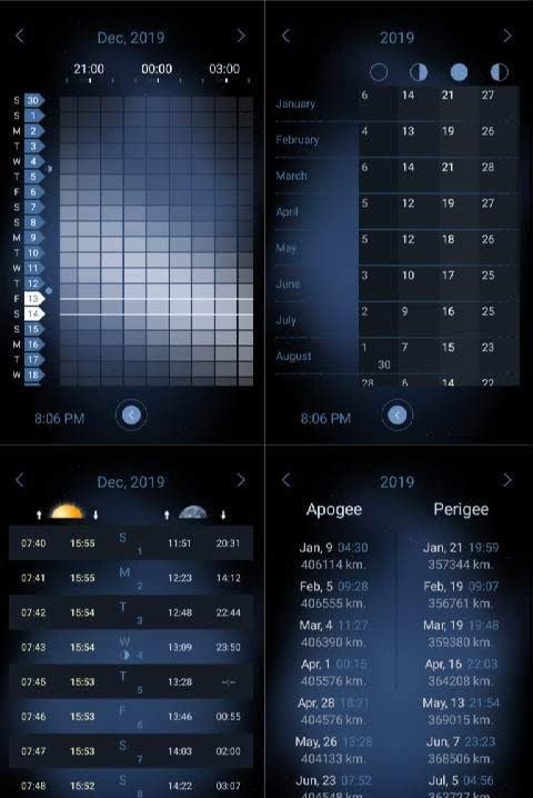 Deluxe Moon - Moon Calendar screenshot 4
