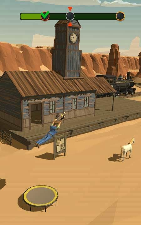 Cowboy Flip 3D screenshot 1