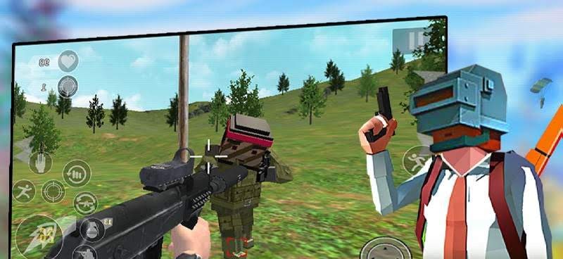 PIXEL ROYALE Free fire Battlegrounds Mobile Battle screenshot 2