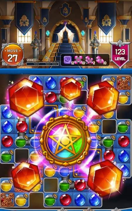 Jewel Royal Castle: Match3 Puzzle screenshot 4