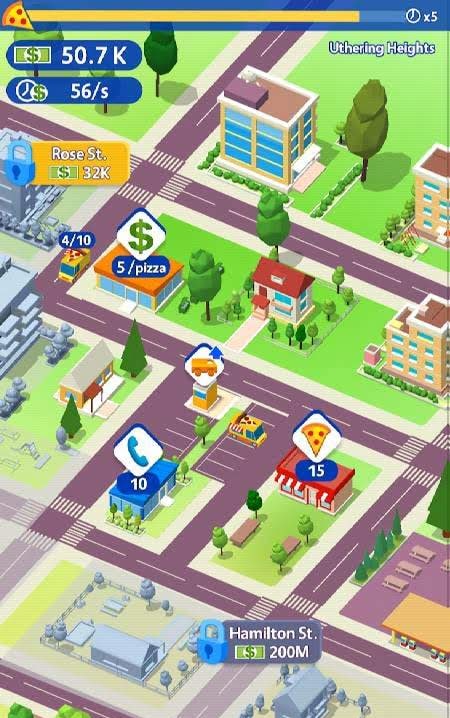 Idle Pizza Tycoon - Delivery Pizza Game screenshot 1