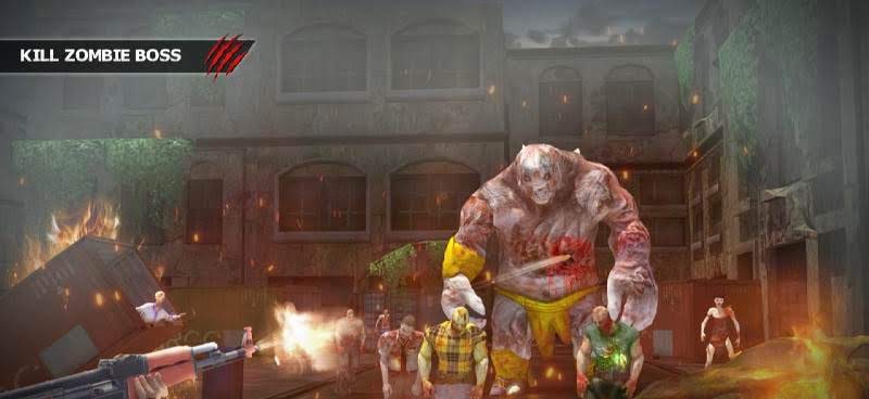 Dead Walk City : Zombie Shooting Game screenshot 2