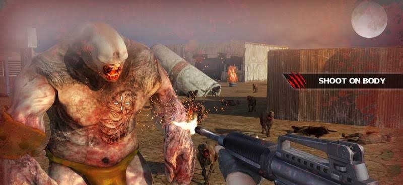 Dead Walk City : Zombie Shooting Game screenshot 1