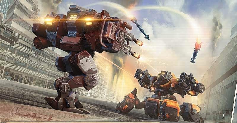 Robots Battle Arena: Mech Shooter & Steel Warfare screenshot 1