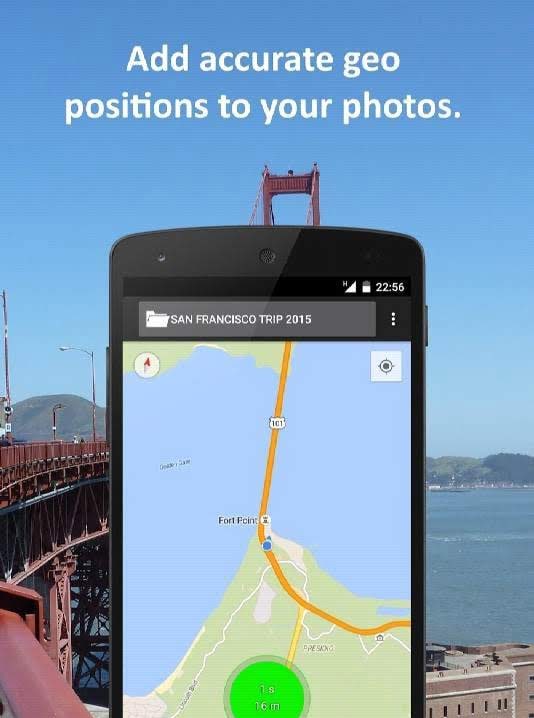 MapCam - Geo Camera & Collages screenshot 1