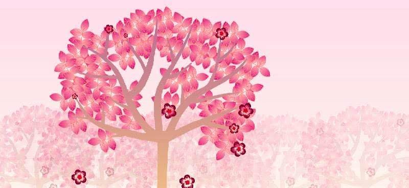Falling Flowers Red - Live Wallpaper preview image 2