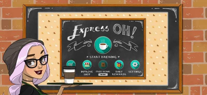 Express Oh: Coffee Brewing Game screenshot 1