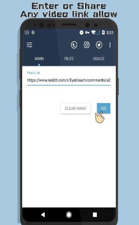Timbload - All video downloader screenshot 3