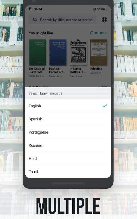 AnyBooks - Novels & Stories, Your Mobile Library screenshot 2