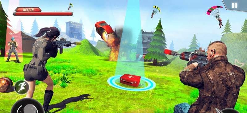 Firing Squad Fire Battleground Shooting Games 2020 screenshot 1