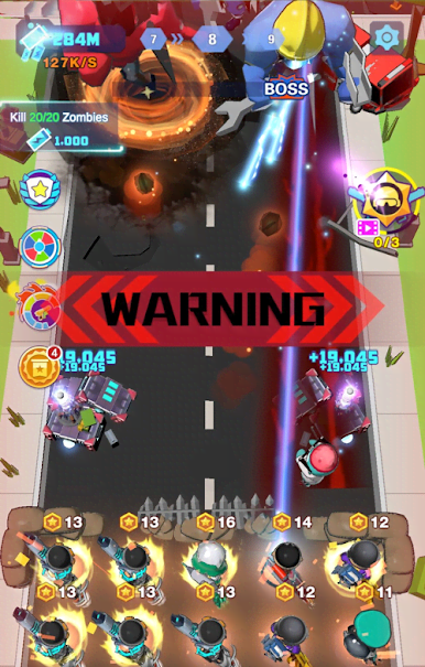 Zombie War:Defense screenshot 3