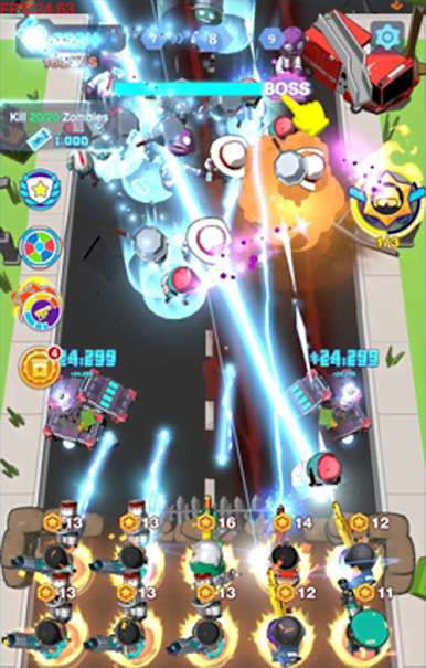 Zombie War:Defense screenshot 2