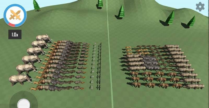 Animal Epic Battle Simulator screenshot 2