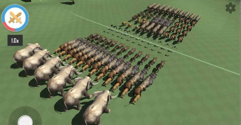 Animal Epic Battle Simulator screenshot 1