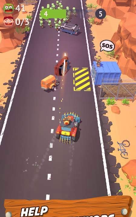 Zombie Land Rush screenshot 2