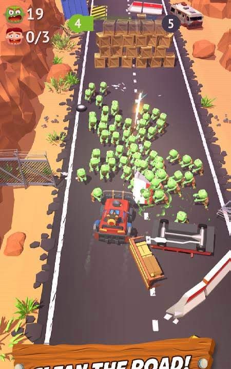 Zombie Land Rush screenshot 1