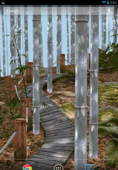 Bamboo Forest 3D Live Wallpaper screenshot 4