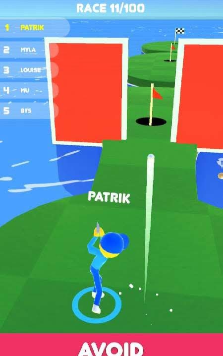 Golf Race screenshot 3