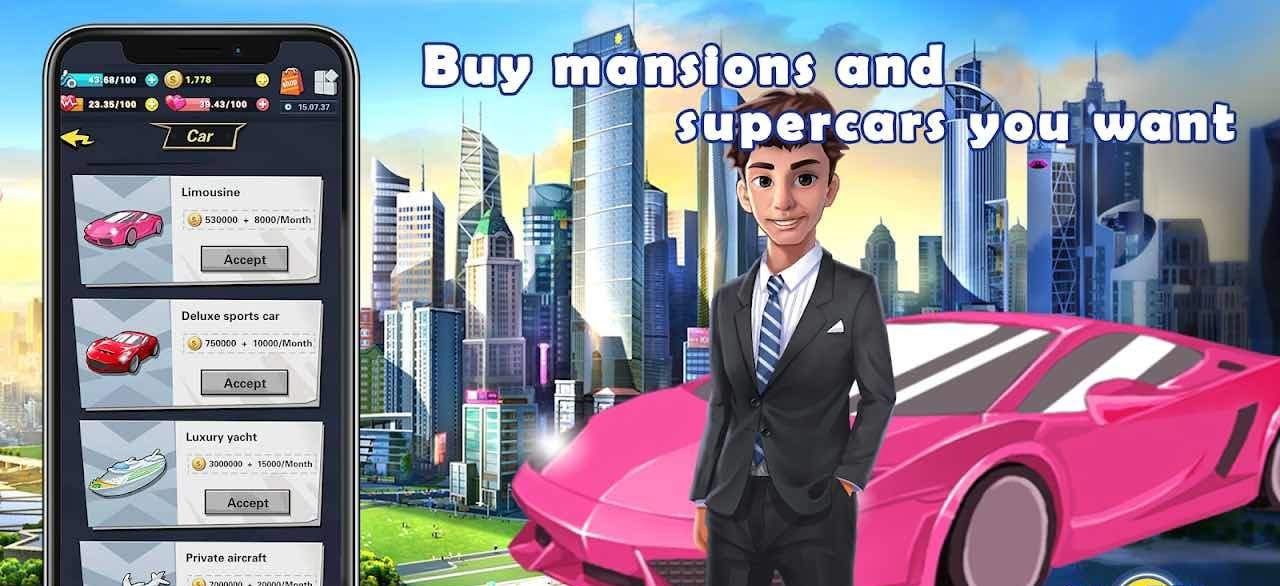 SimLife - Life Simulator Tycoon Games Simulation screenshot 3
