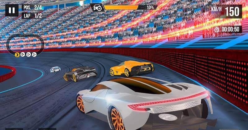 REAL Fast Car Racing: Asphalt Road & Crazy Track gameplay screenshot 3