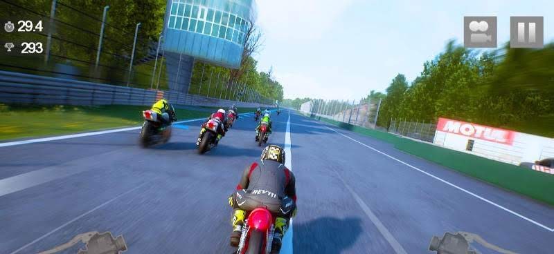 Crazy Motorcycle Racing screenshot 2