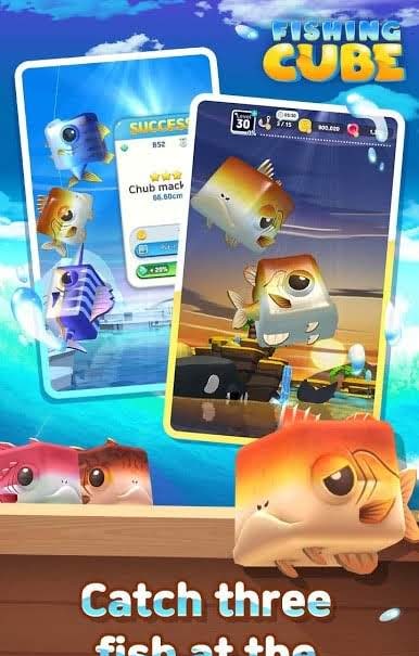 Fishing Cube gameplay screenshot 2