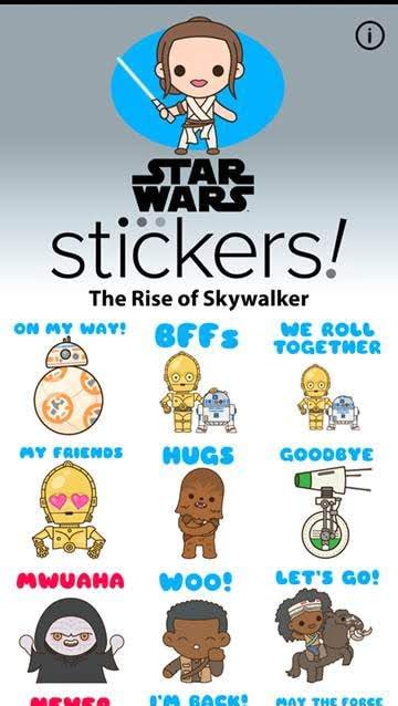 The Rise of Skywalker Stickers screenshot 4